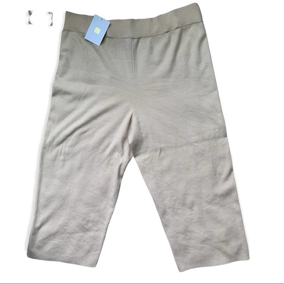NWT WAYF Ribbed Knit Pull on Pants. Beige/ Cream. Size 2X - Picture 2 of 4